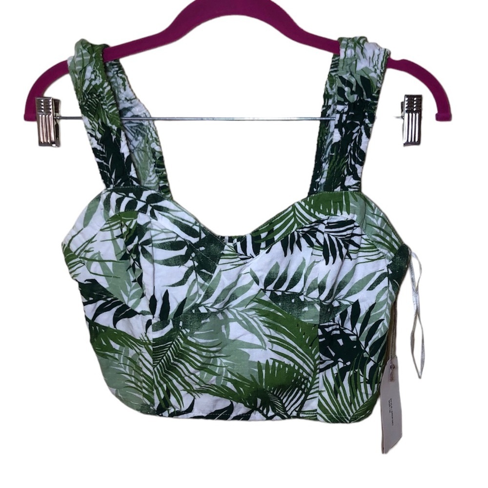 Midnight Sky Crop Top Tank Tropical size M